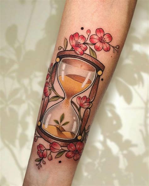 hourglass meaning tattoo|women's girly hourglass tattoo.